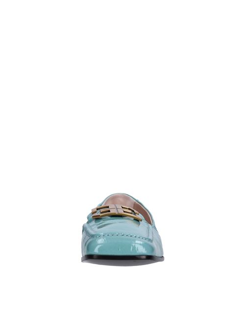 Patent leather moccasins FABI | FD7968B REFLEXCELESTE
